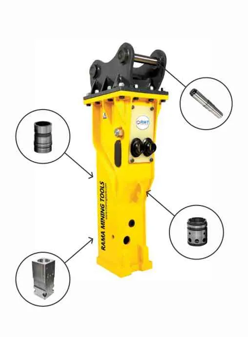 Hydraulic Rock Breaker Parts